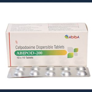 Cefpodoxime 200mg (DISPERSIBLE TABLET)