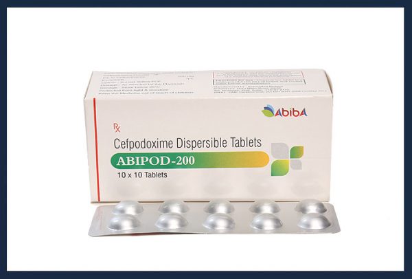 Cefpodoxime 200mg (DISPERSIBLE TABLET)