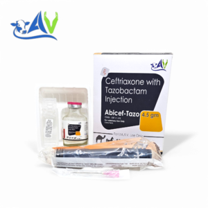 Ceftriaxone Sodium 4gm + Tazobactam Sodium 0.5 gm Injection