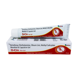 Diclofenac Diethlyamine 1.16%, Oleum Lini 1%, Methyl Salicylate 10%, Menthol 5%, Capsaicin 0.025% Ointment