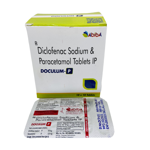 Diclofenac Sodium 50 mg + Paracetamol 325 mg Tablets