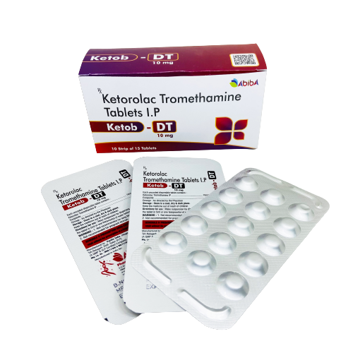 Ketorolac Tromethamine 10 mg Tablets