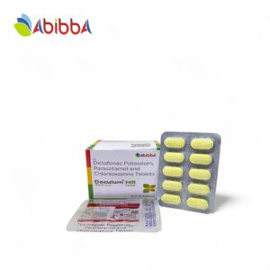 Diclofenac Potassium 50 mg + Paracetamol 325 mg + Chlorzoxazone 250 mg Tablets