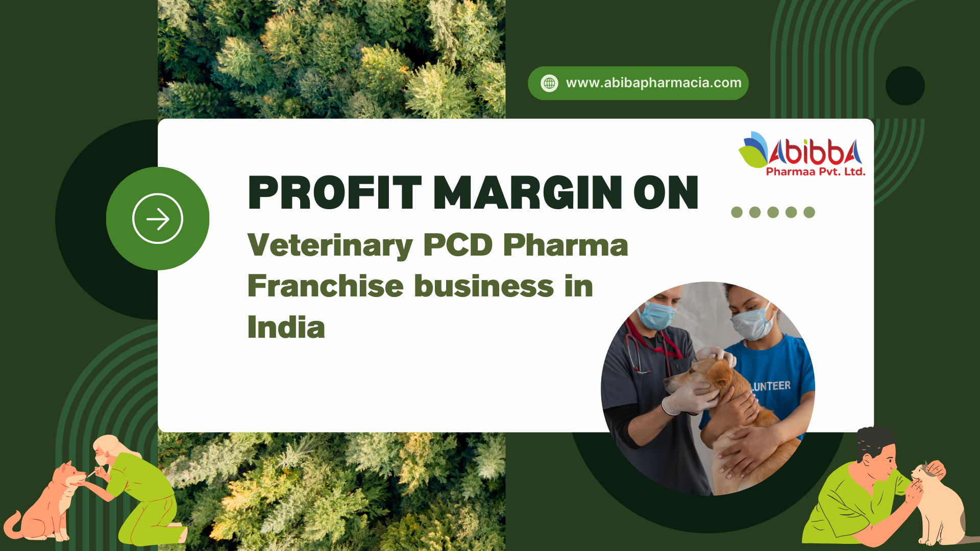 What is the Profit Margin on Veterinary PCD Pharma Franchise business in India